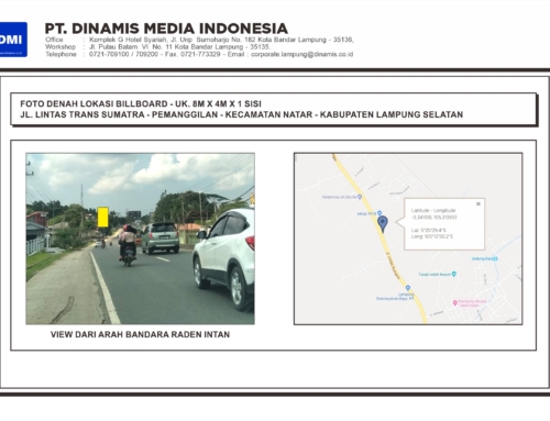 BILLBOARD Jl. Lintas Trans Sumatera Pemanggilan, Natar , Lampung Selatan – Media Tersedia